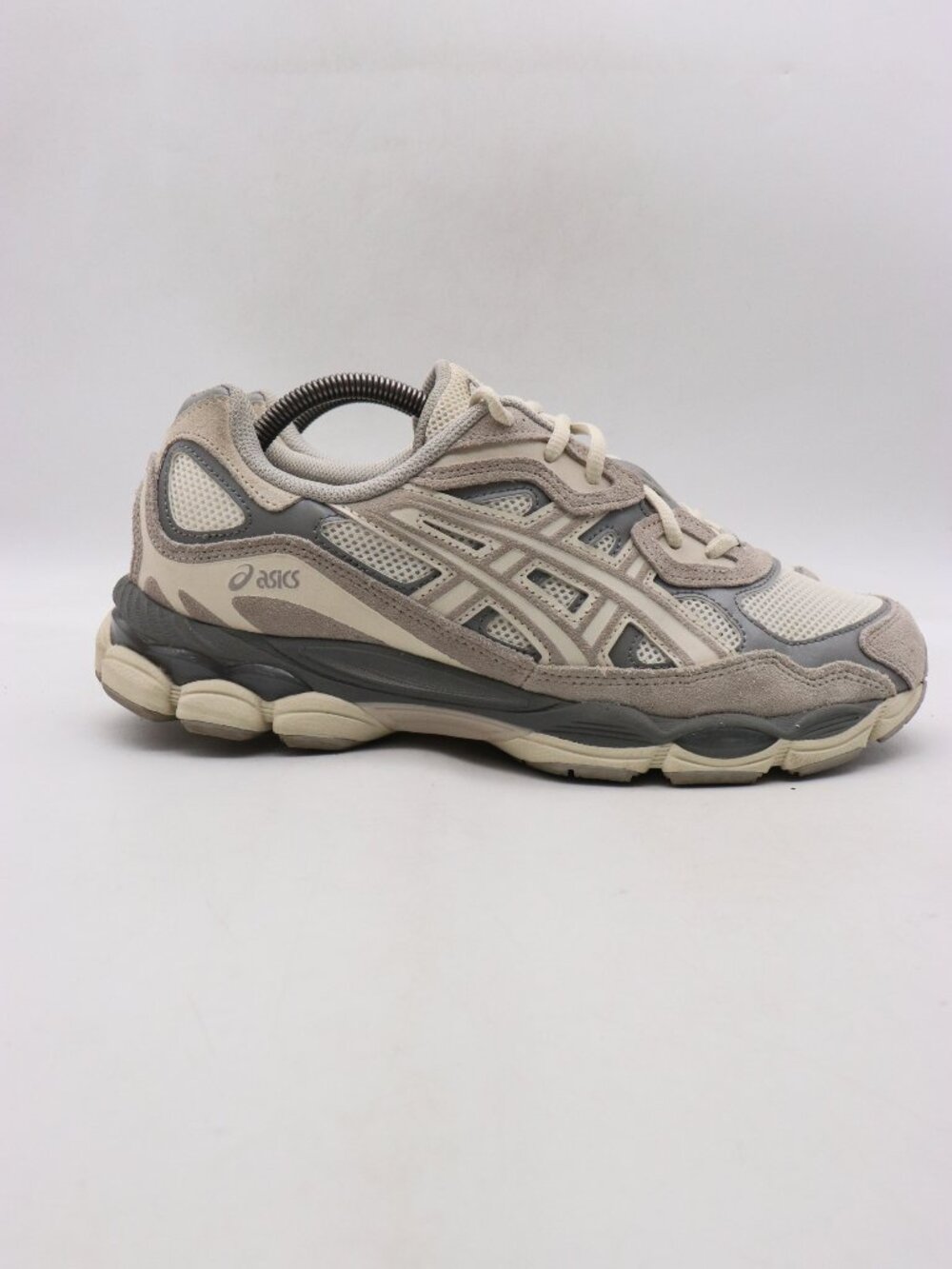 Asics Gel NYC 'Cream Oyster Grey' Men's 10 Athletic Casual Sneakers 1201A789-103